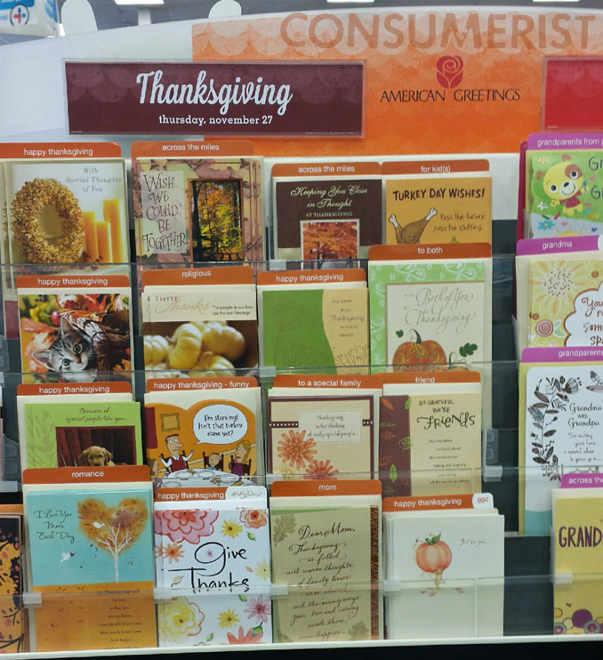 Now Let’s All Address Stacks Of Thanksgiving Cards
