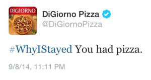 DiGiorno Shows Why You Should Read Twitter Hashtags Before Using Them