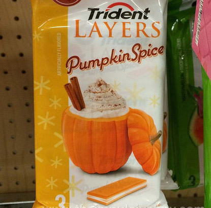 Pumpkin Watch: Trident Also Has Pumpkin Spice Gum