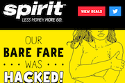 Spirit Airlines Promotion Tries To Cash In On Nude Photo Hack Story