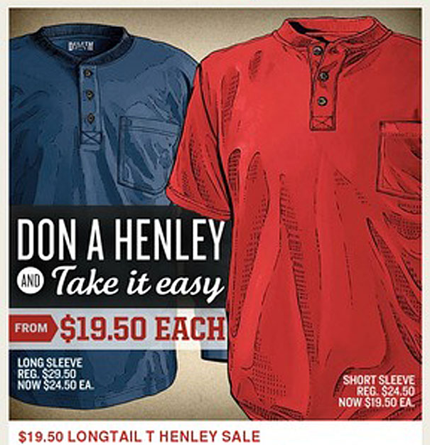 Don Henley Is Not Amused By Clothing Company’s Shirt Puns