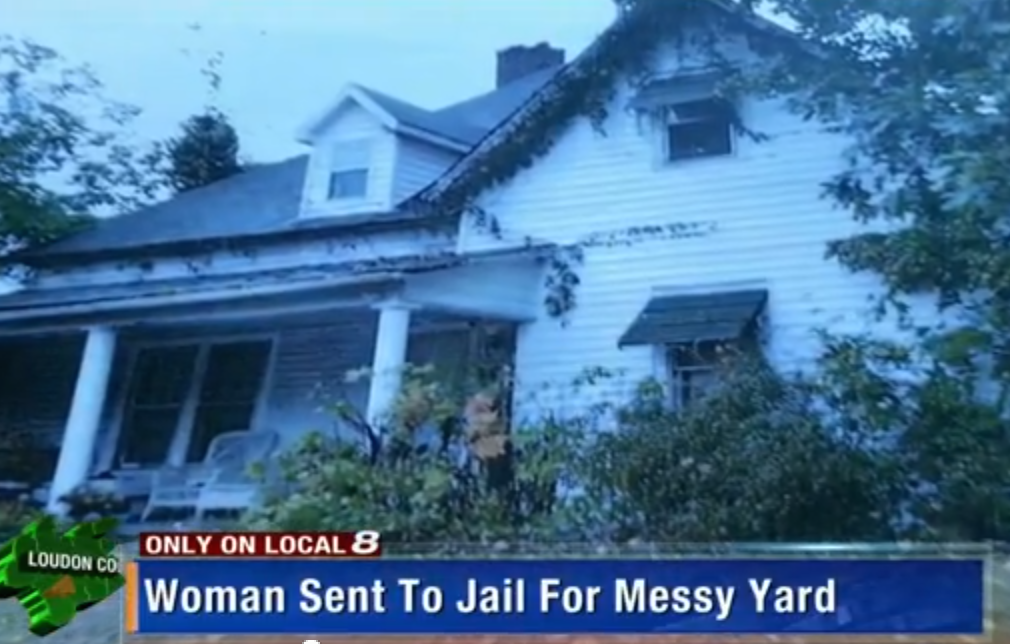 Woman Sent To Jail For Failing To Mow Lawn