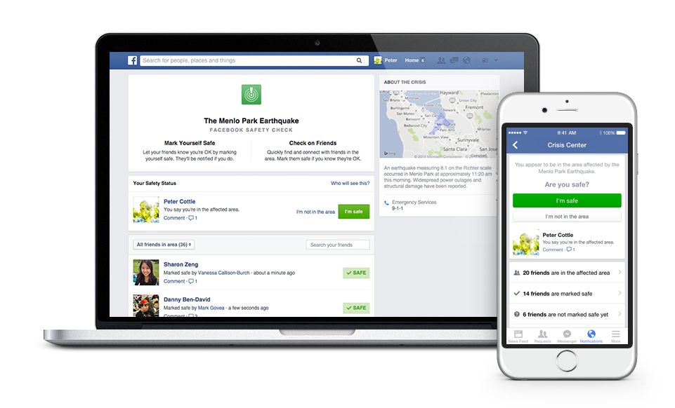 Facebook Adds New Safety Check Feature To Let Loved Ones Know You’re Okay After A Disaster