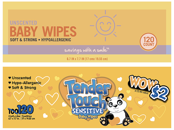 Nutek Disposables recalled 10 brands of baby wipes over the weekend for possible bacteria contamination.