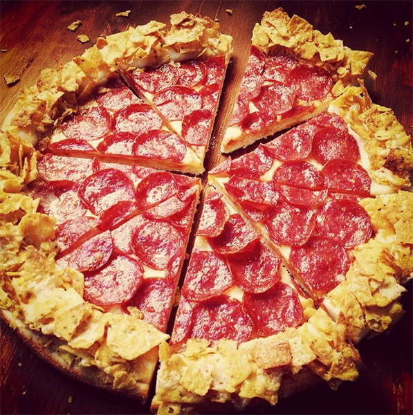 This is not a drill. This is a real pizza.