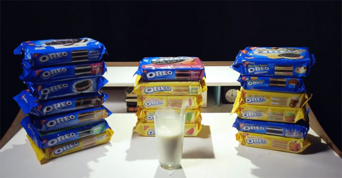 One Person Tests 18 Different Oreo Flavors, Somehow Survives