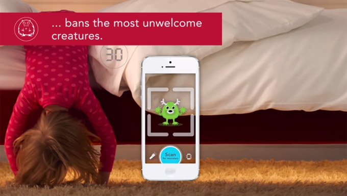 Smart Sleep Number Bed For Kids Banishes Monsters With App
