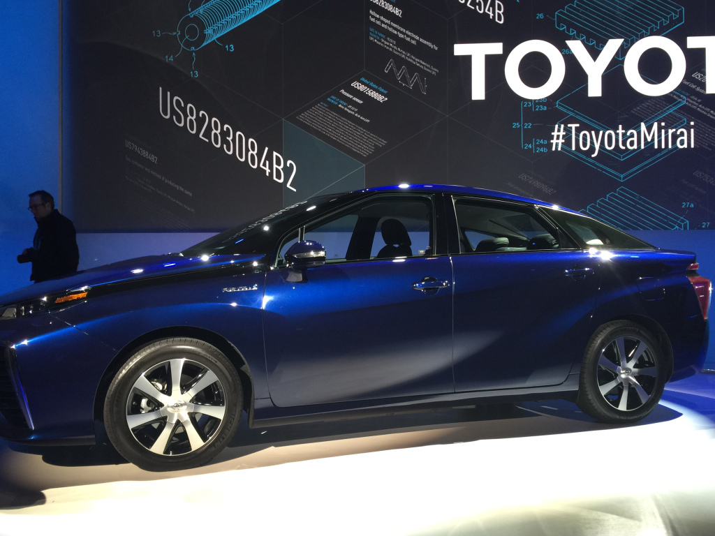 Toyota announced the Mirai will be available for purchase in the U.S. this fall. 