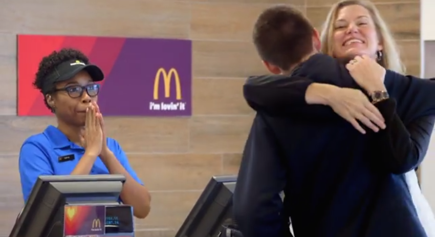 McDonald’s Will Allow Some Customers To Pay With Selfies, Hugs & High Fives Next Week