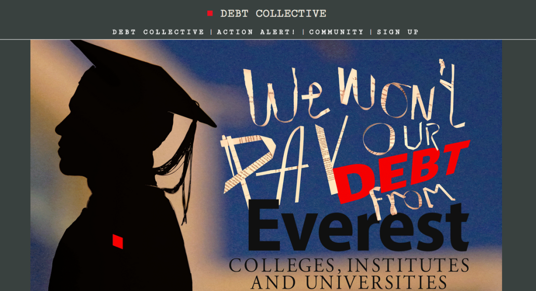 A group of 15 Corinthian College students are refusing to repay their federal student loans. 