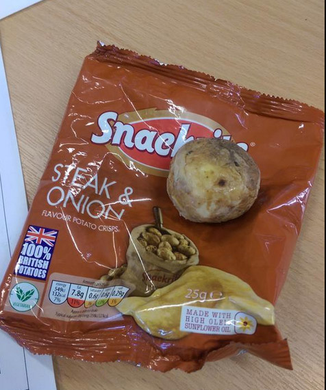 Man Buys Bag Of Potato Chips, Finds Whole Potato Inside