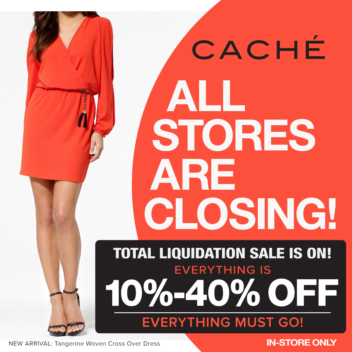 Caché To Liquidate, Close All Remaining Stores
