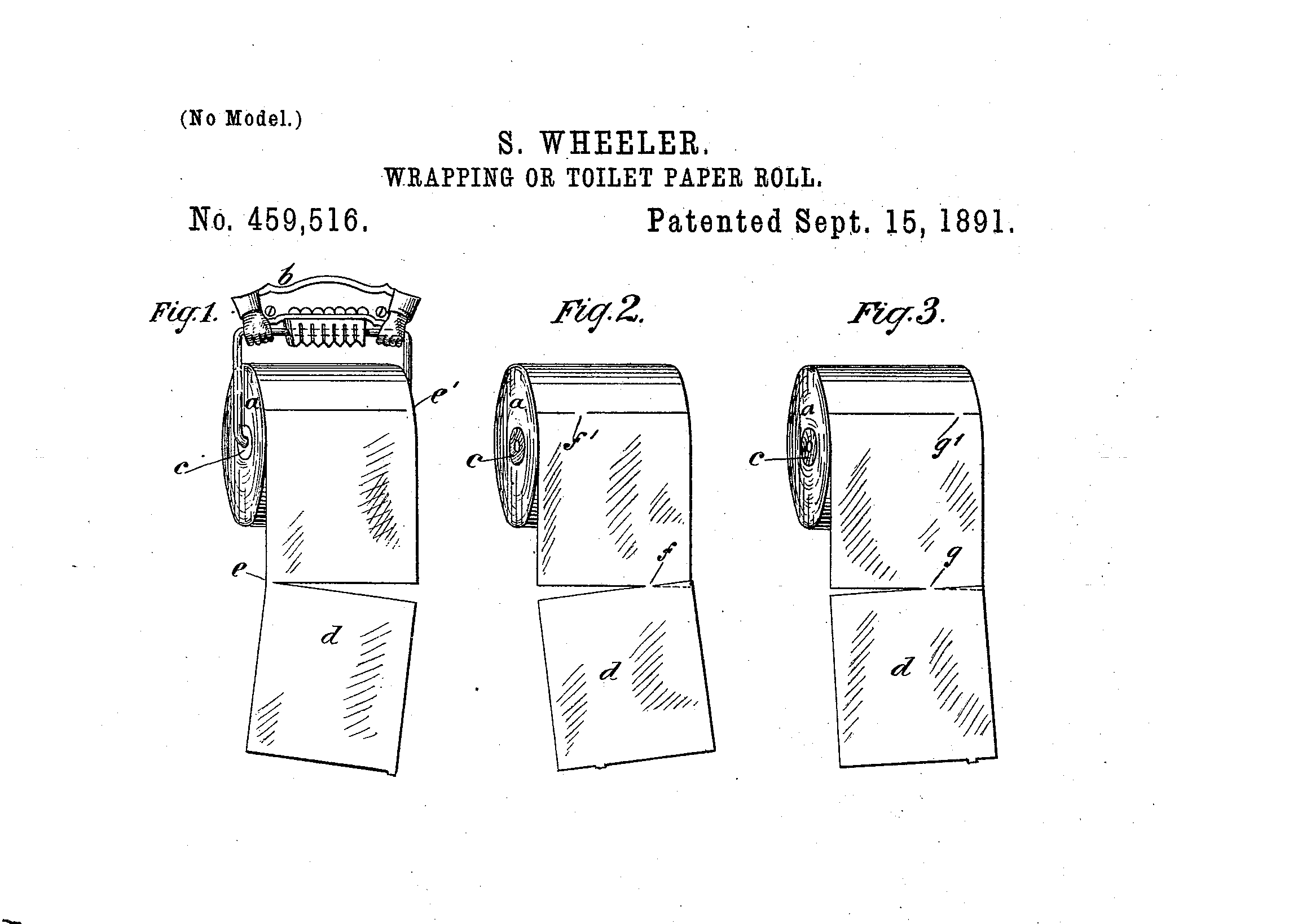 Original Patent For Perforated Toilet Paper On A Roll Solves Over Vs. Under Debate Once And For All