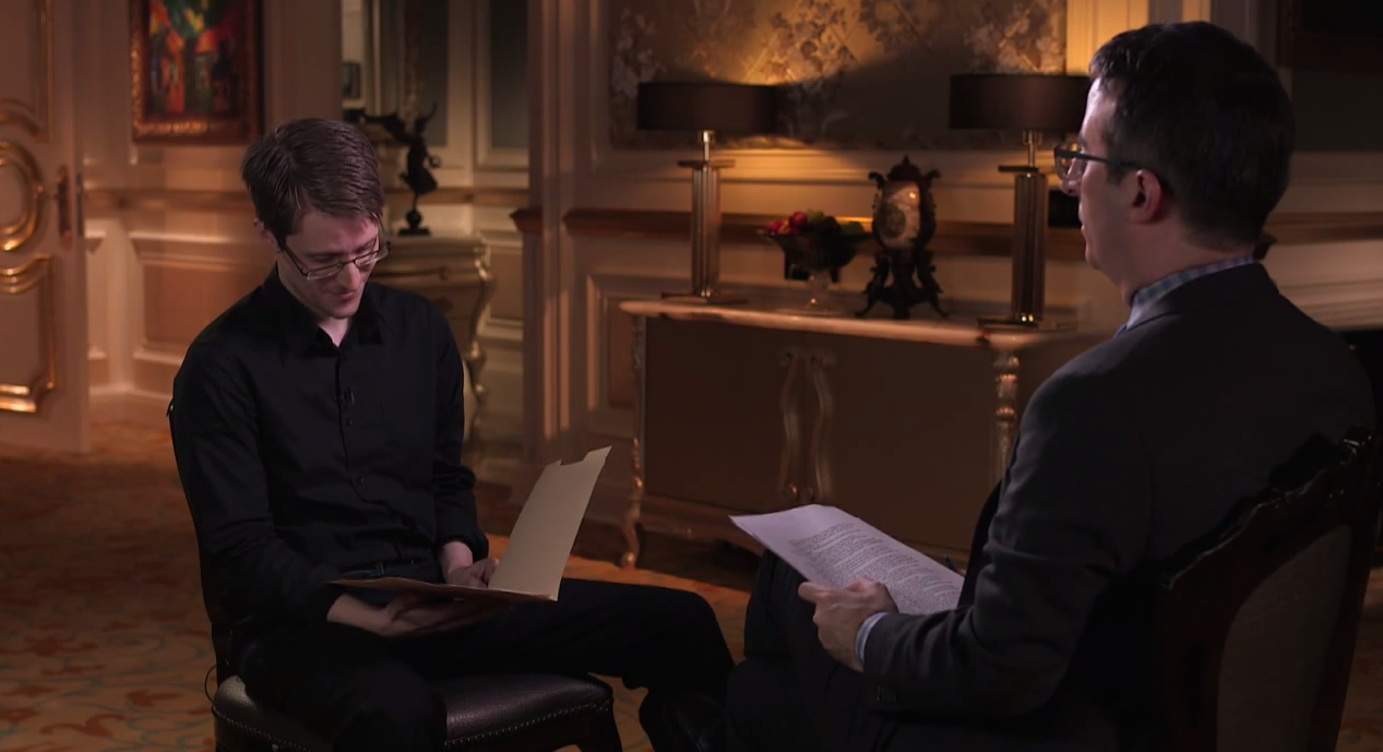 John Oliver Gets Edward Snowden To Explain Government Snooping In Terms Of Penis Photos