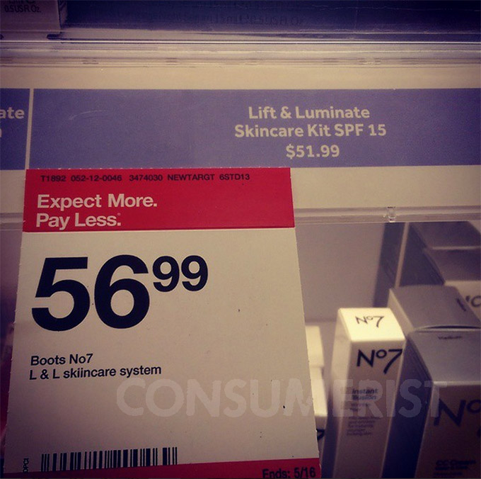 With Target Math, The Price Increases When The Sign Gets Bigger