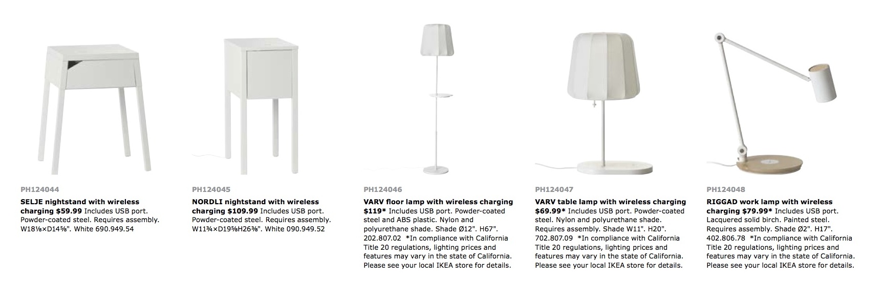 IKEA Releases Catalog Of Furniture That Will Charge Your Phone For You