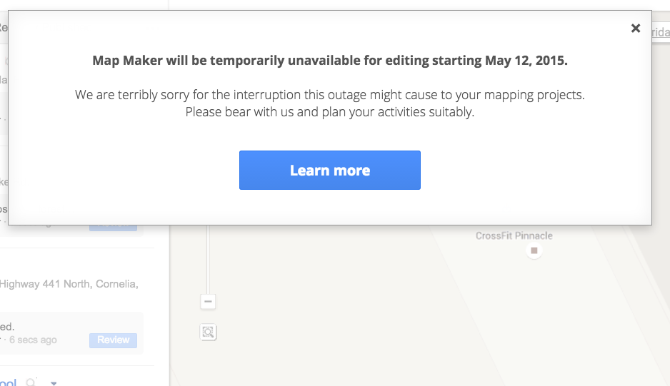 Google Temporarily Shutting Down Editing In Map Maker After Incident With Urinating Robot
