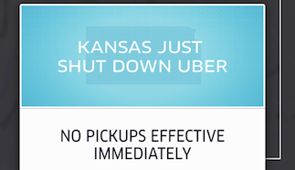 Uber Halts Operations In Kansas After Legislature Votes To Mandate Background Checks, Insurance Coverage