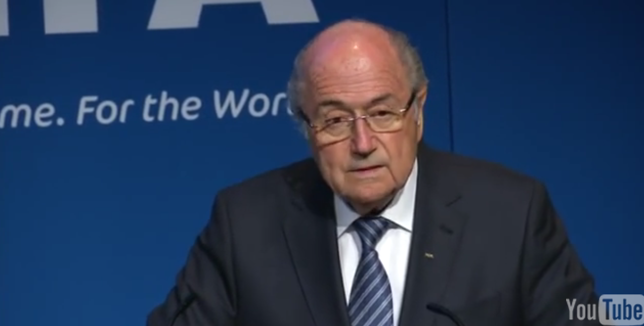 FIFA President Sepp Blatter (Eventually) Quitting Amid Corruption Probe