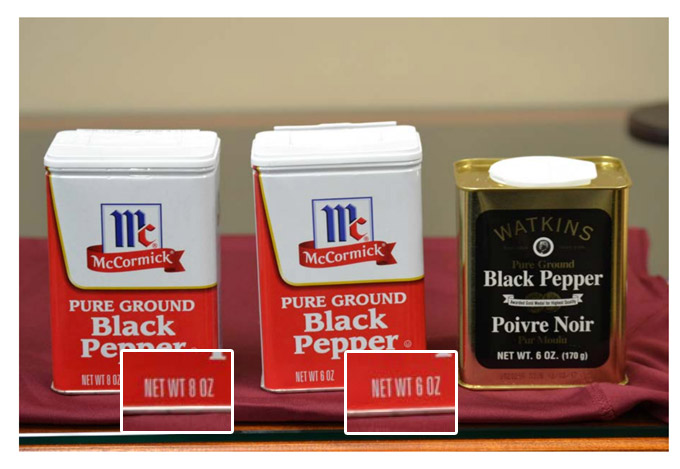 Watkins Sues McCormick Over Pepper, Makes Federal Case Out Of Grocery Shrink Ray