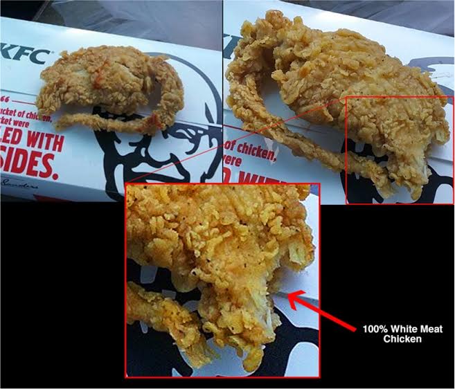 KFC Wants An Apology After Lab Tests Show Fried Rat Shape Is Actually Just Chicken