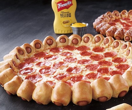 Pizza Hut Officially Announces Pizza Surrounded By Pigs In Blankets