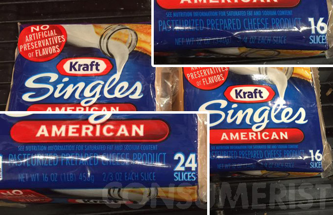 Bigger Packages Of Kraft Cheese Slices Have Smaller Slices, No One Will Tell Us Why