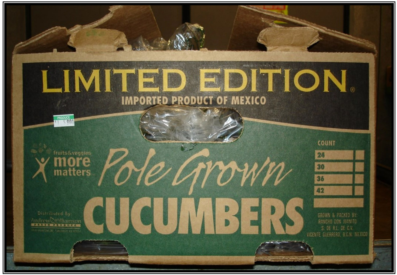 Salmonella Outbreak Potentially Linked To Andrew & Williamson Cucumbers