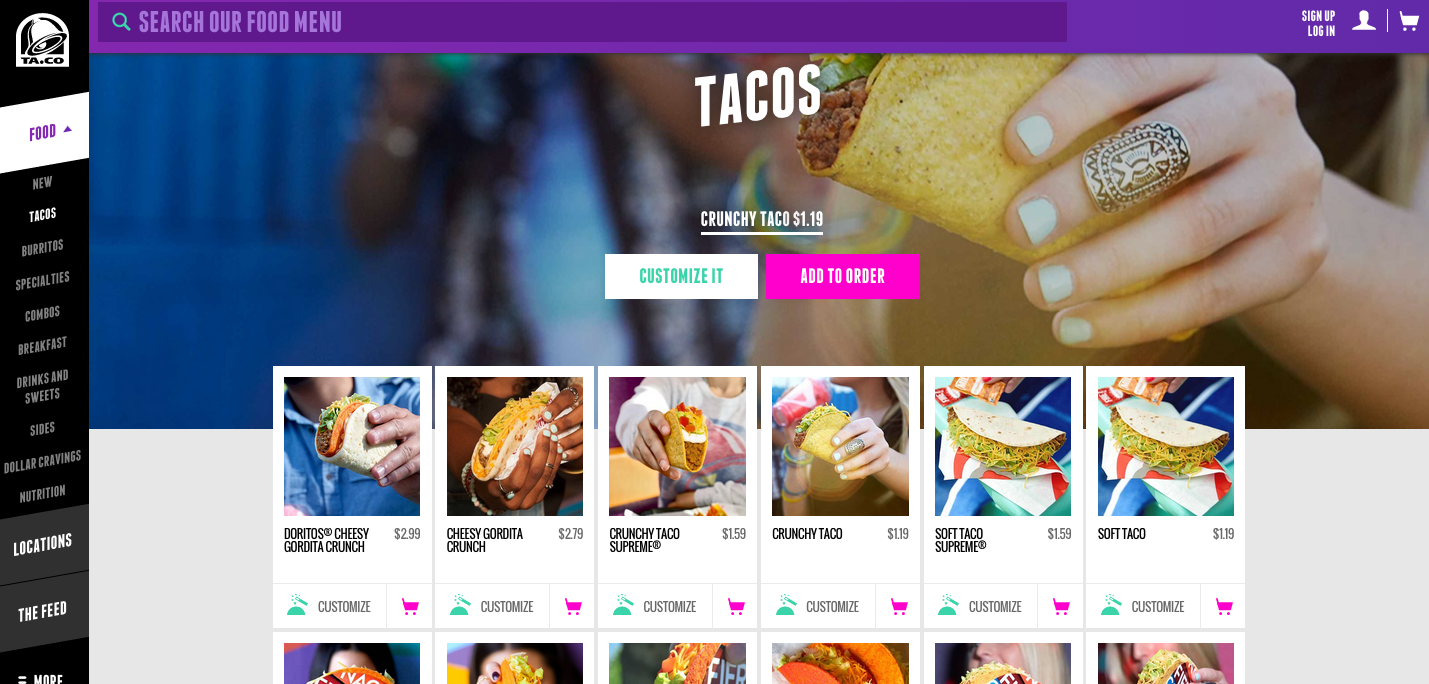 Taco Bell Rolls Out New Website For Online Ordering Without The App