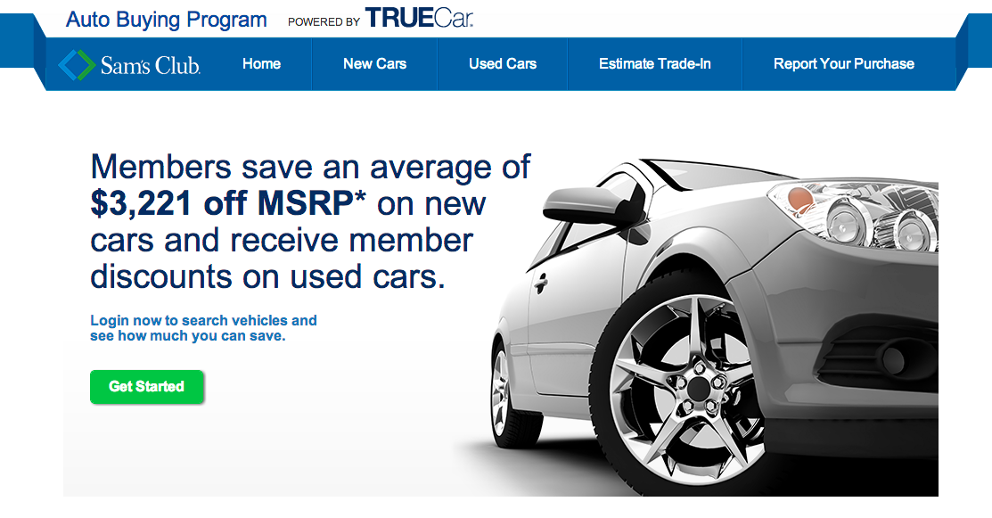 Sam’s Club Wants To Help You Buy A Car