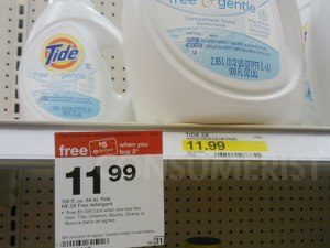 At Target, Tide Free Is Free Of Dyes, Perfumes, And Logic