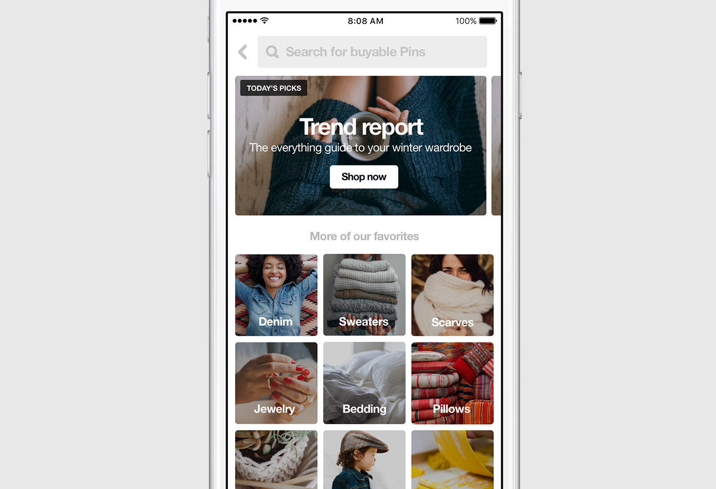 Pinterest Launches “The Pinterest Shop” To Buy All That Stuff You See Pinned