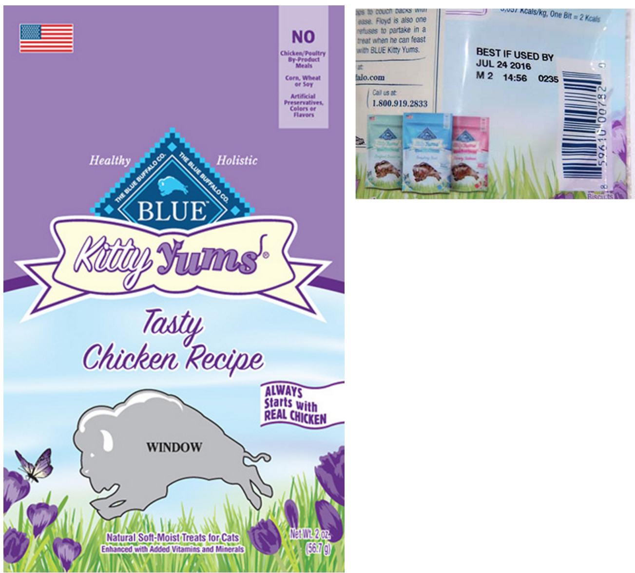 Blue Buffalo Recalls Some Cat Treats Over Presence Of Not-Yummy Propylene Glycol