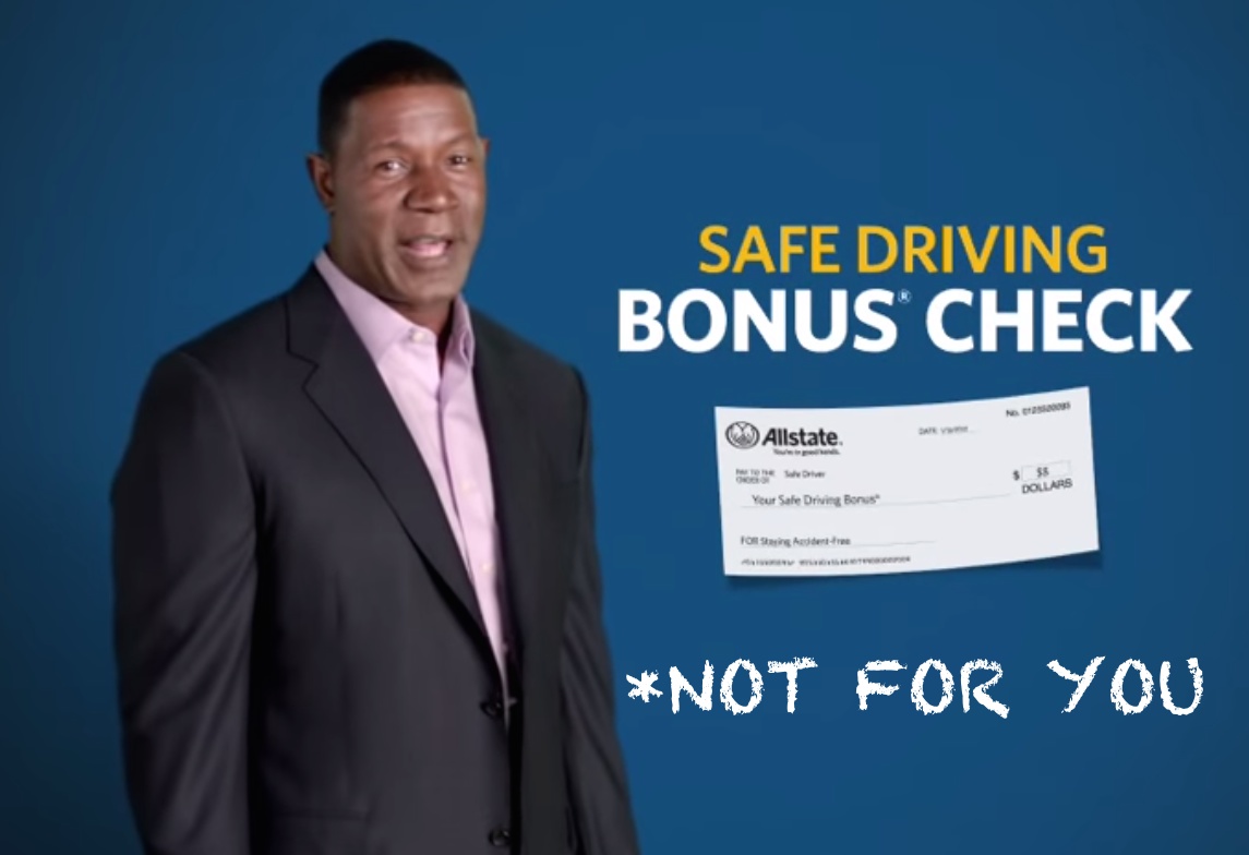 Read The Fine Print: Allstate Safe Driving Bonus Checks Aren’t Available In All States