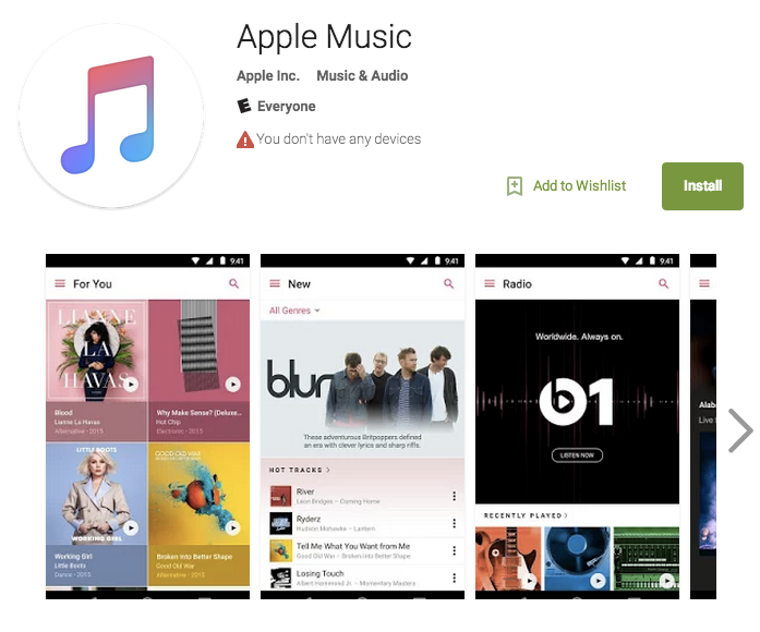Apple Launches Apple Music For Android