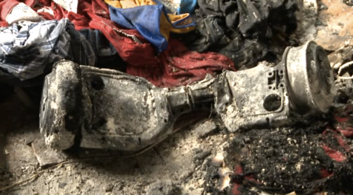 Family Claims “Hoverboard” Scooter Exploded, Burned Down House