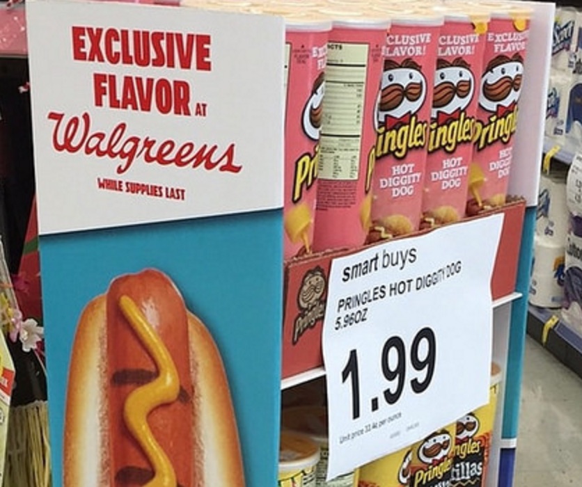 Walgreens Is Selling Hot Dog Flavored Pringles For Some Reason