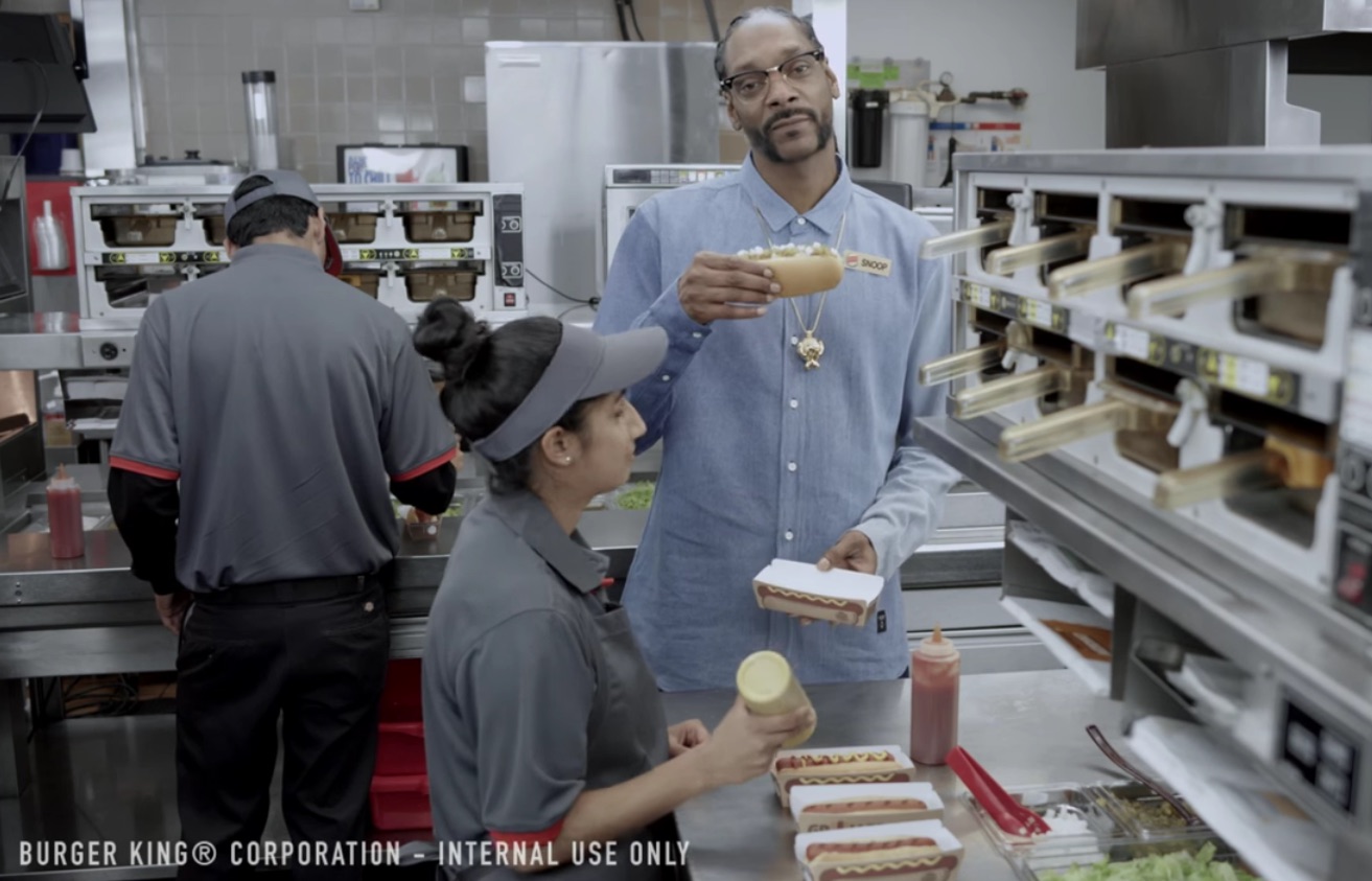 Of Course Everyone Wanted To See Burger King’s Hot Dog Training Video Starring Snoop Dogg