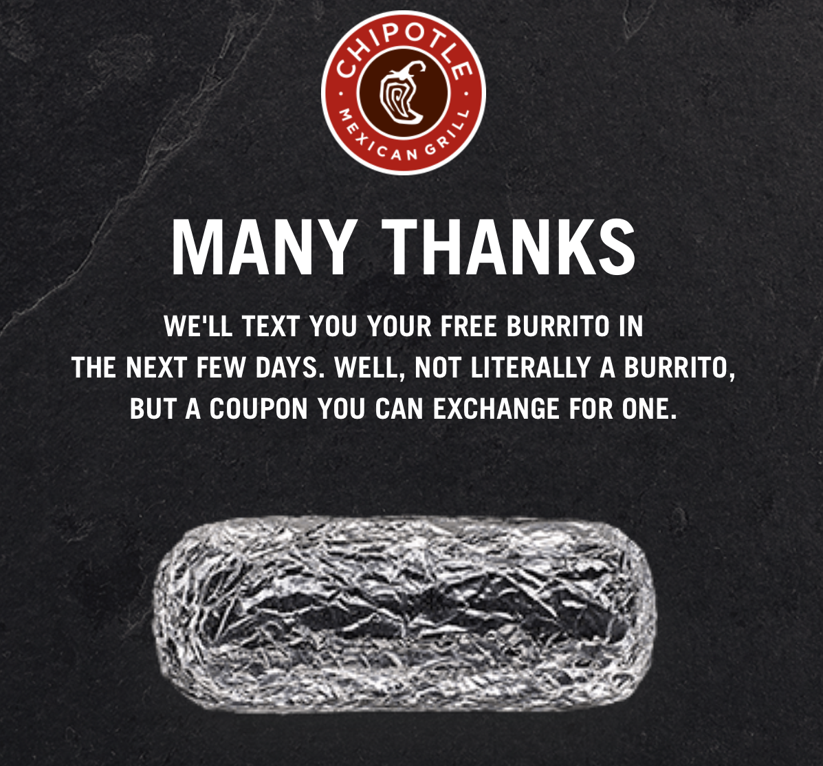 Chipotle’s Closed Today, But You Can Get A ‘Raincheck’ Free Burrito… Or A Deal From Competitors