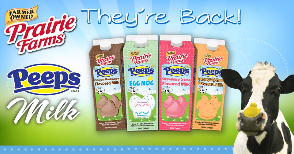 Peeps Milk And Marshmallow Egg Nog Are Back This Year With More Flavors