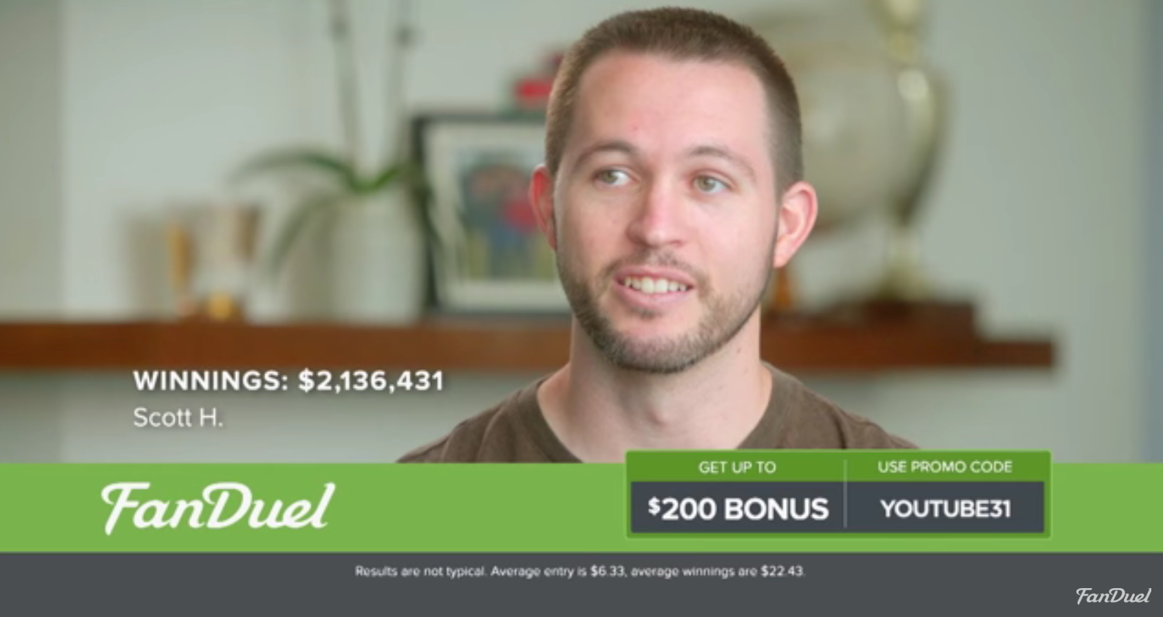 FanDuel CEO Admits: Maybe They Might Have Overdone It A Bit With The TV Ads
