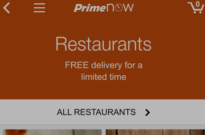 Amazon Launches Restaurant Delivery Service In New York City, Just Not All Of It
