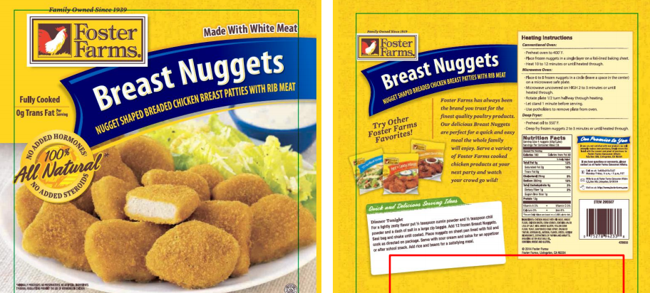 Foster Farms Recalls 220K Pounds Of Chicken Nuggets, Because Plastic And Rubber Are Not Tasty