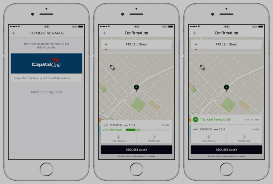 Uber Teams Up With Capital One For Rewards Program