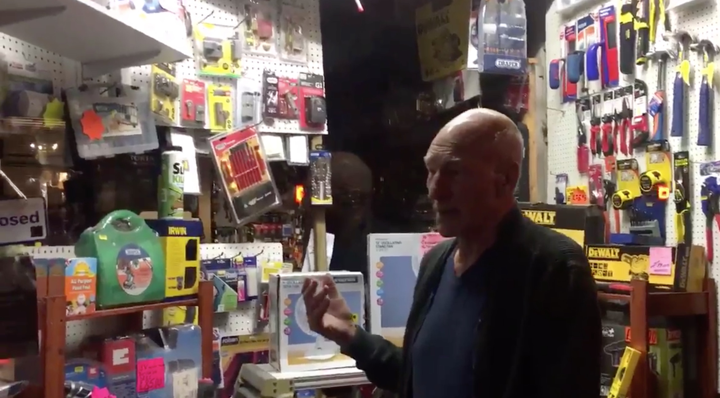 Sir Patrick Stewart Has Strong Feelings About Hardware Stores