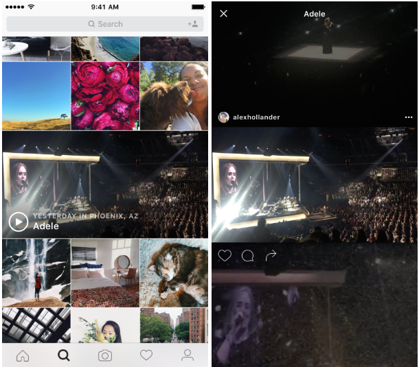 Instagram Launching Live “Events” Video Channel