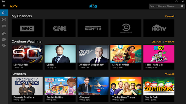 Sling TV Makes Jump To Windows 10