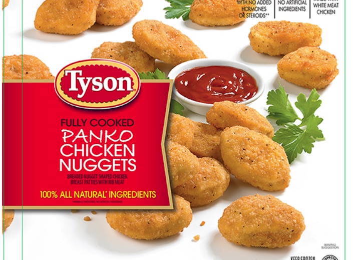 Tyson Recalls 66 Tons Of Chicken Nuggets That May Contain Plastic Pieces