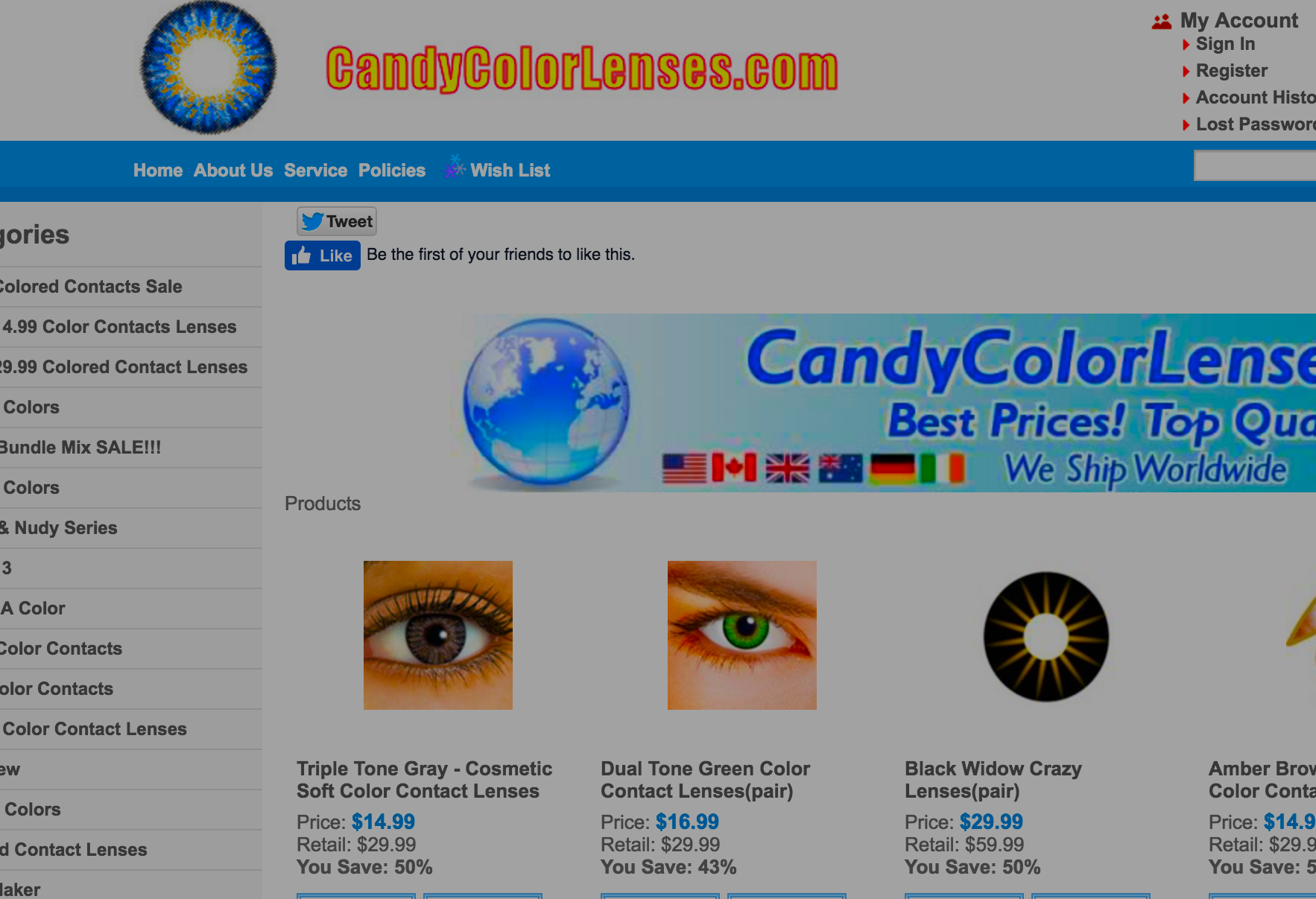 Owner Of Online Colored Contact Lens Store Pleads Guilty To Importing & Selling Counterfeit Lenses