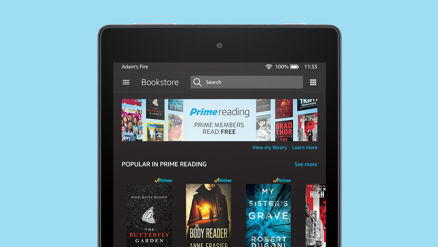 Amazon Prime Members Will Now Have Access To Library Of Free E-Books